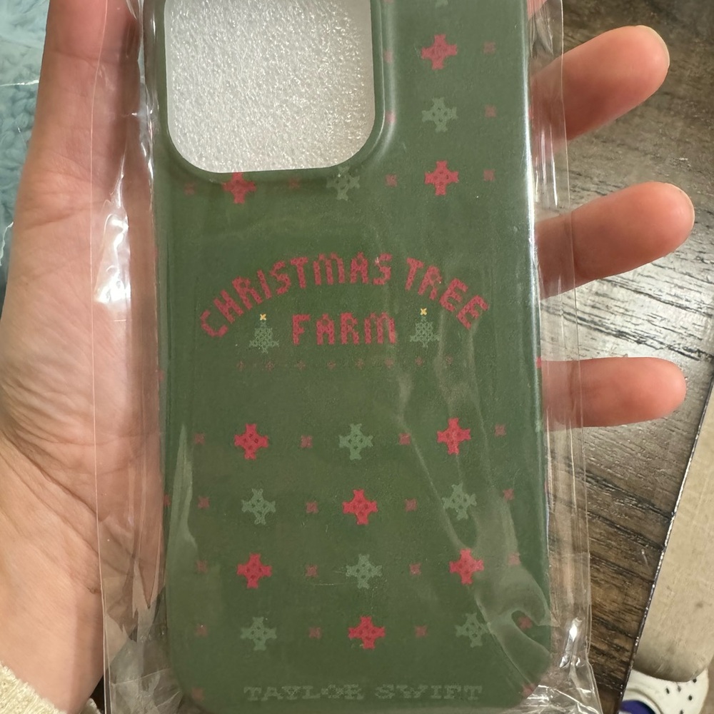 Taylor Swift Official Christmas Tree Farm iPhone 15 Pro Phone Case